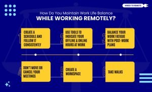 Maintain Work Life Balance While Working Remotely