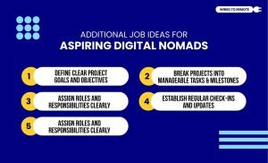 Additional Job Ideas for Aspiring Digital Nomads
