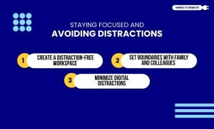 Staying Focused And Avoiding Distractions