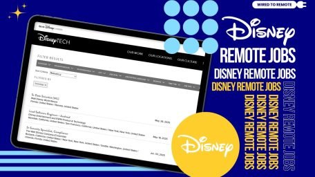 Disney remote jobs