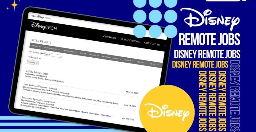 Disney remote jobs