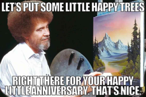 LET'S PUT SOME LITTLE HAPPY TREES
