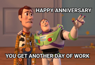 YOU GET ANOTHER DAY OF WORK