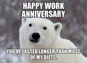 YOU'VE LASTED LONGER THAN MOST OF MY DIETS.