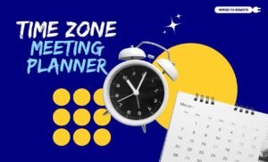Time zone meeting planner