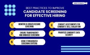 Best Practices To Improve Candidate Screening For Effective Hiring