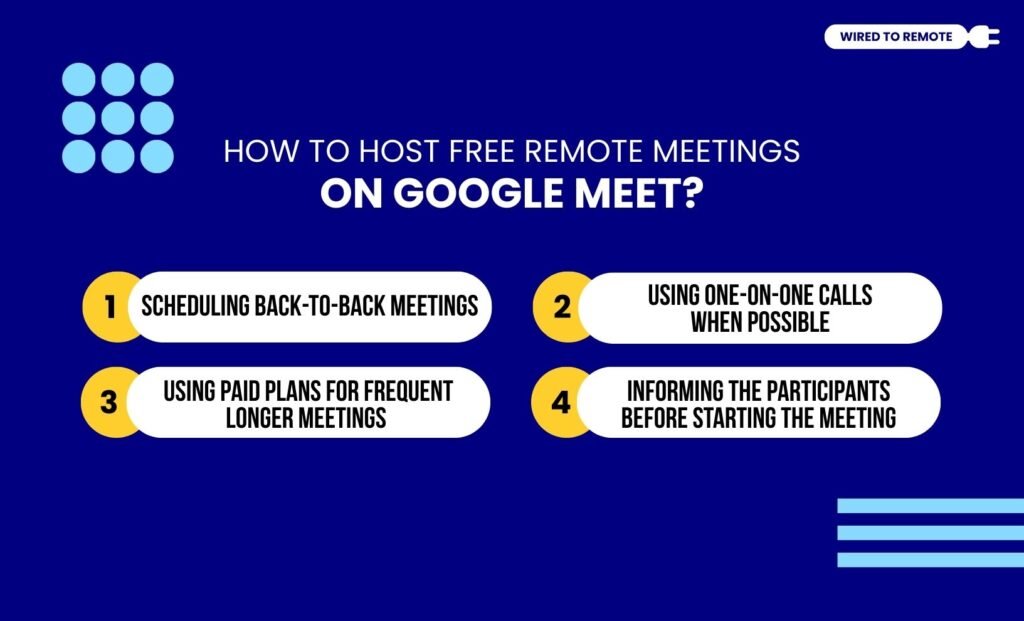 How To Host Free Remote Meetings On Google Meet