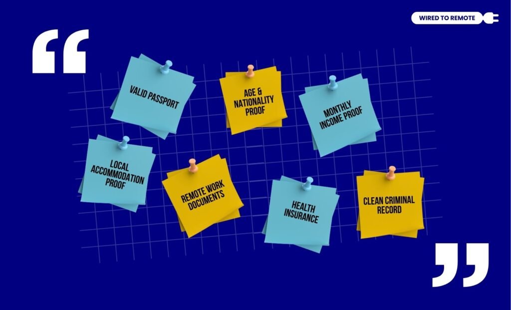 What Are The Document Requirements For The Portugal Digital Nomad Visa