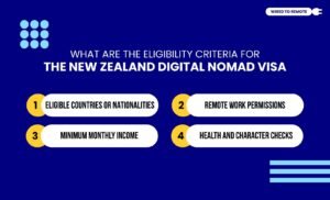 What Are The Eligibility Criteria For The New Zealand Digital Nomad Visa