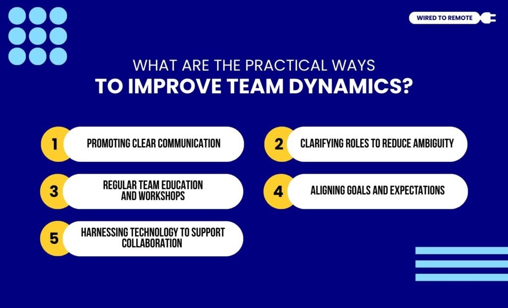 What Are The Practical Ways To Improve Team Dynamics