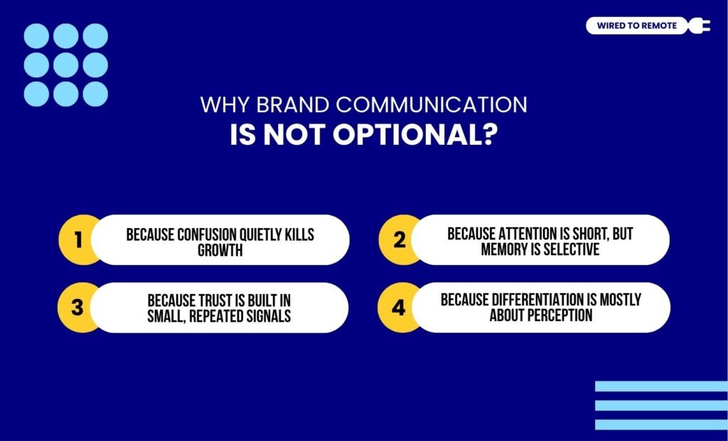 Why Brand Communication Is Not Optional