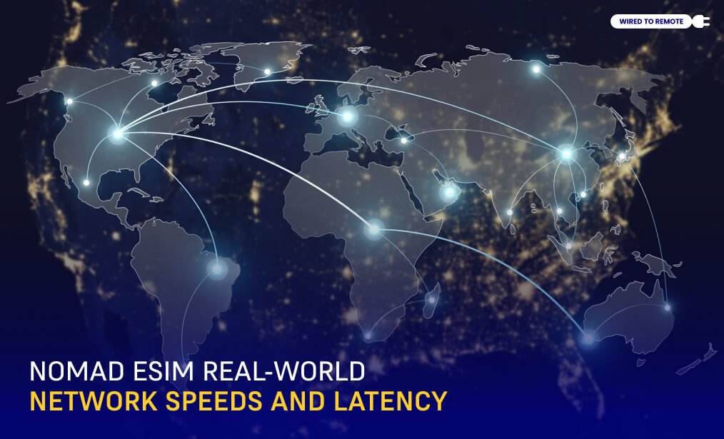 Nomad eSIM Real-World Network Speeds And Latency