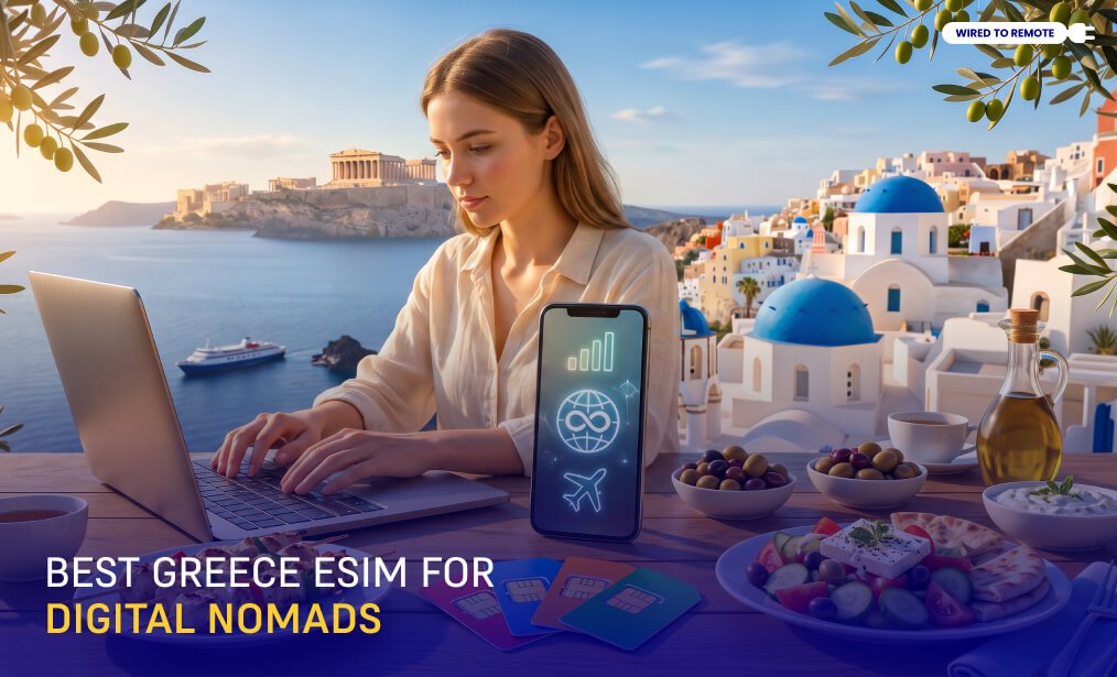 Best Greece eSIMs For Digital Nomads