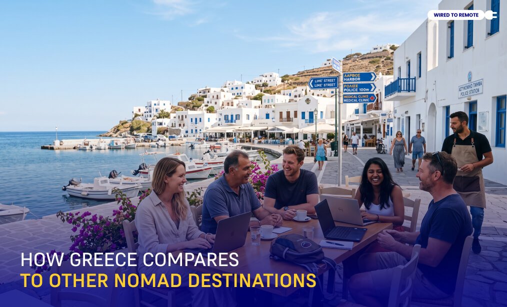 How Greece Compares To Other Nomad Destinations