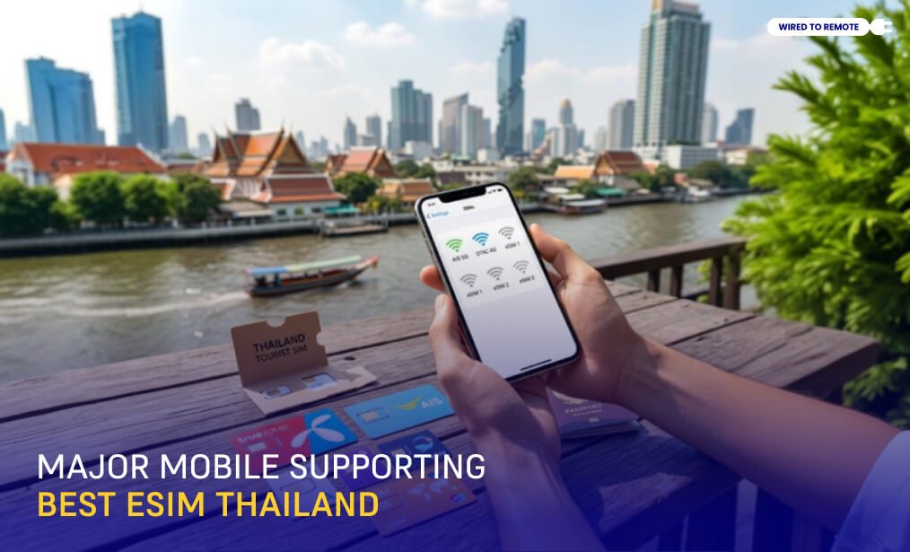 Major Mobile Supporting Best eSIM Thailand