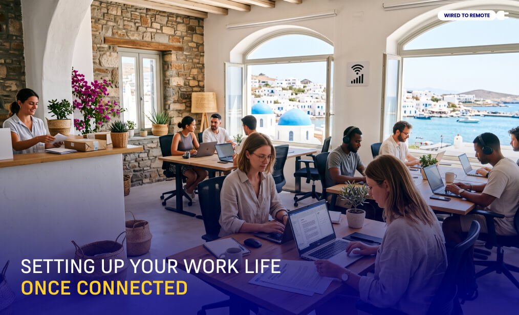 Setting Up Your Work Life Once Connected