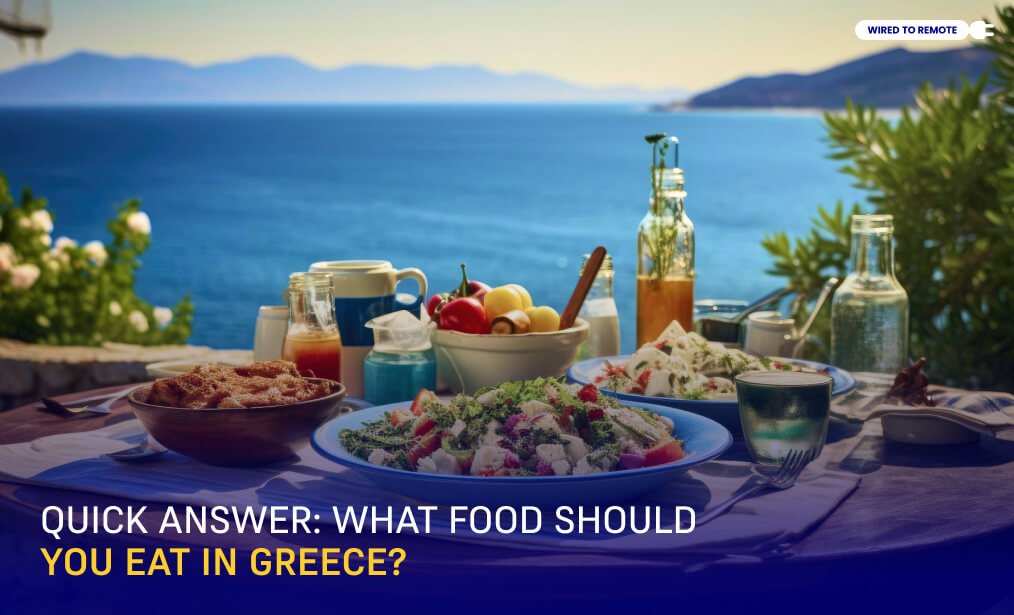 What Food Should You Eat In Greece